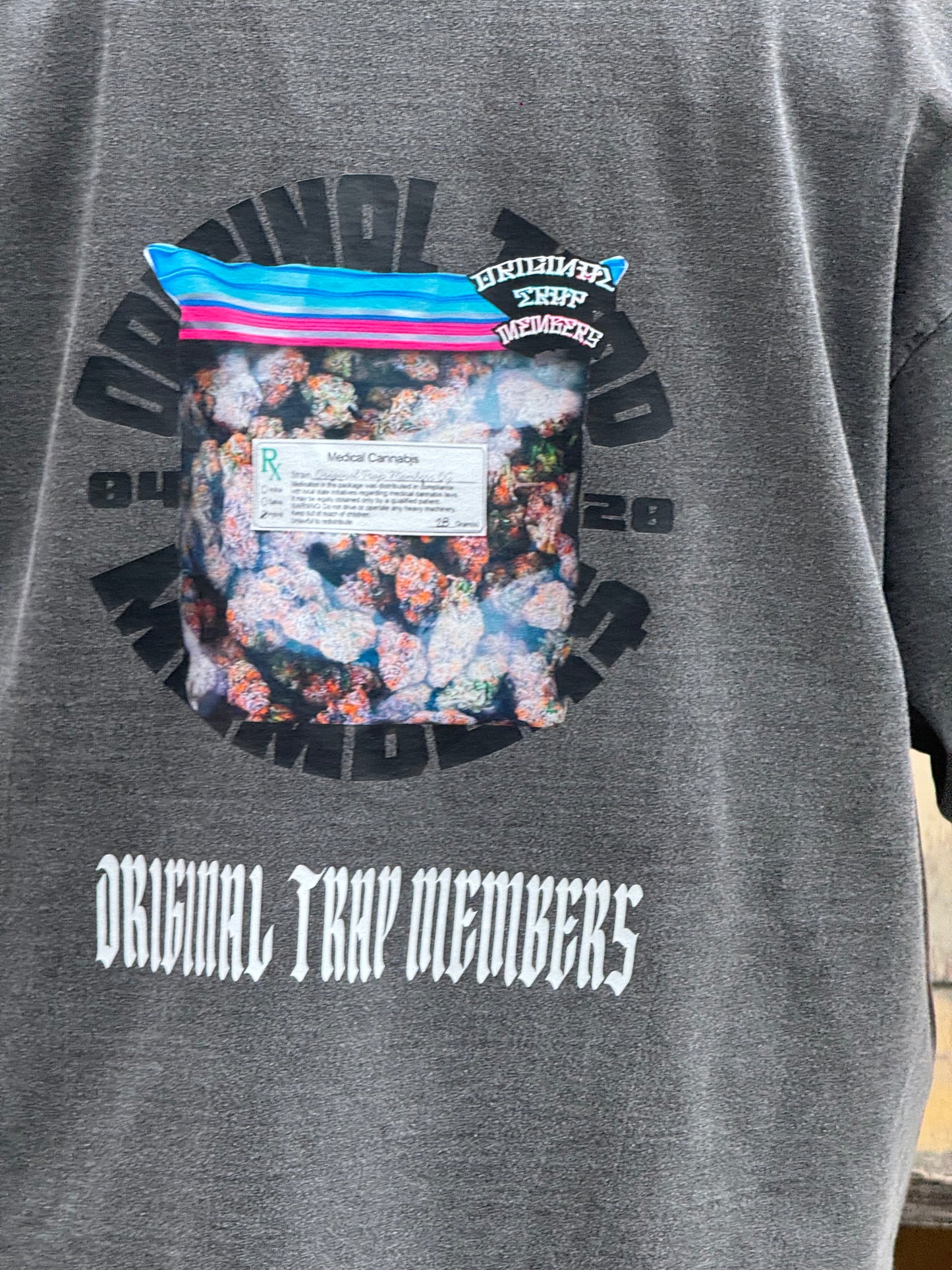 HAPPY 4/20 💨 special edition gray shirt